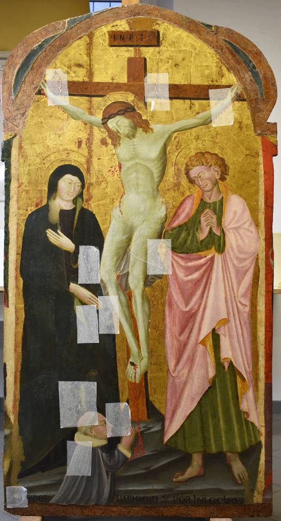 Camerino - Crucifixion Before Restoration