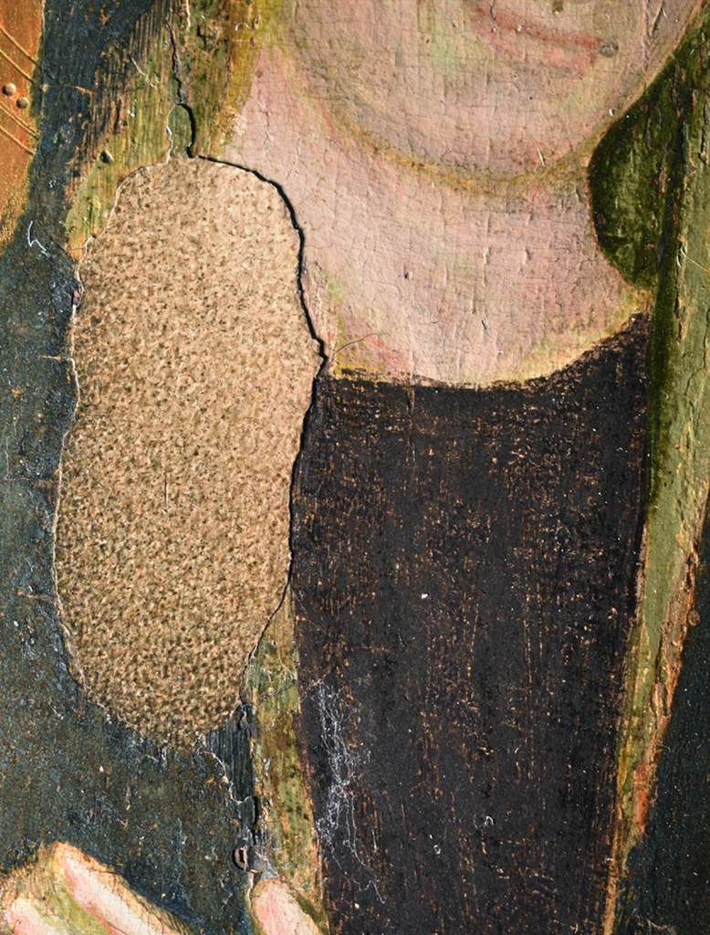 Camerino - Crucifixion lossening of previous gap filling